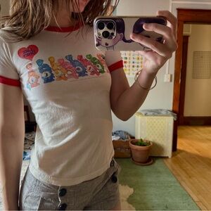 Vintage Care Bears Ringer Tee